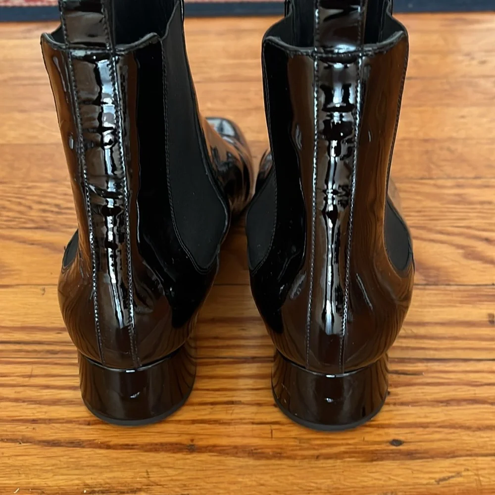 Michael Kors Collection patent leather ankle boots size 39.5 - Picture 9 of 9
